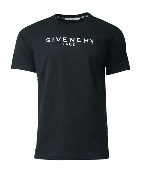 givenchy paris black t shirt|givenchy paris t shirt men.